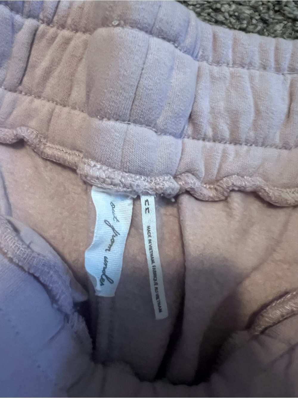 Urban Outfitters Lavender/ pink Wide Leg barrel Sweatpants M - Picture 3 of 3